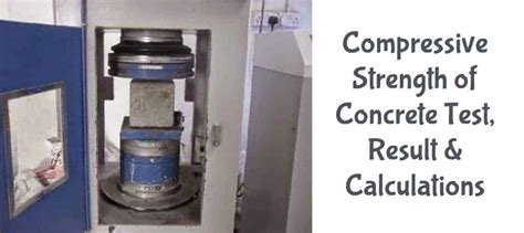 Compressive tester|calculate compressive strength of concrete.